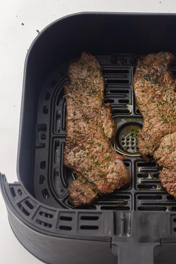 Steak in the air fryer