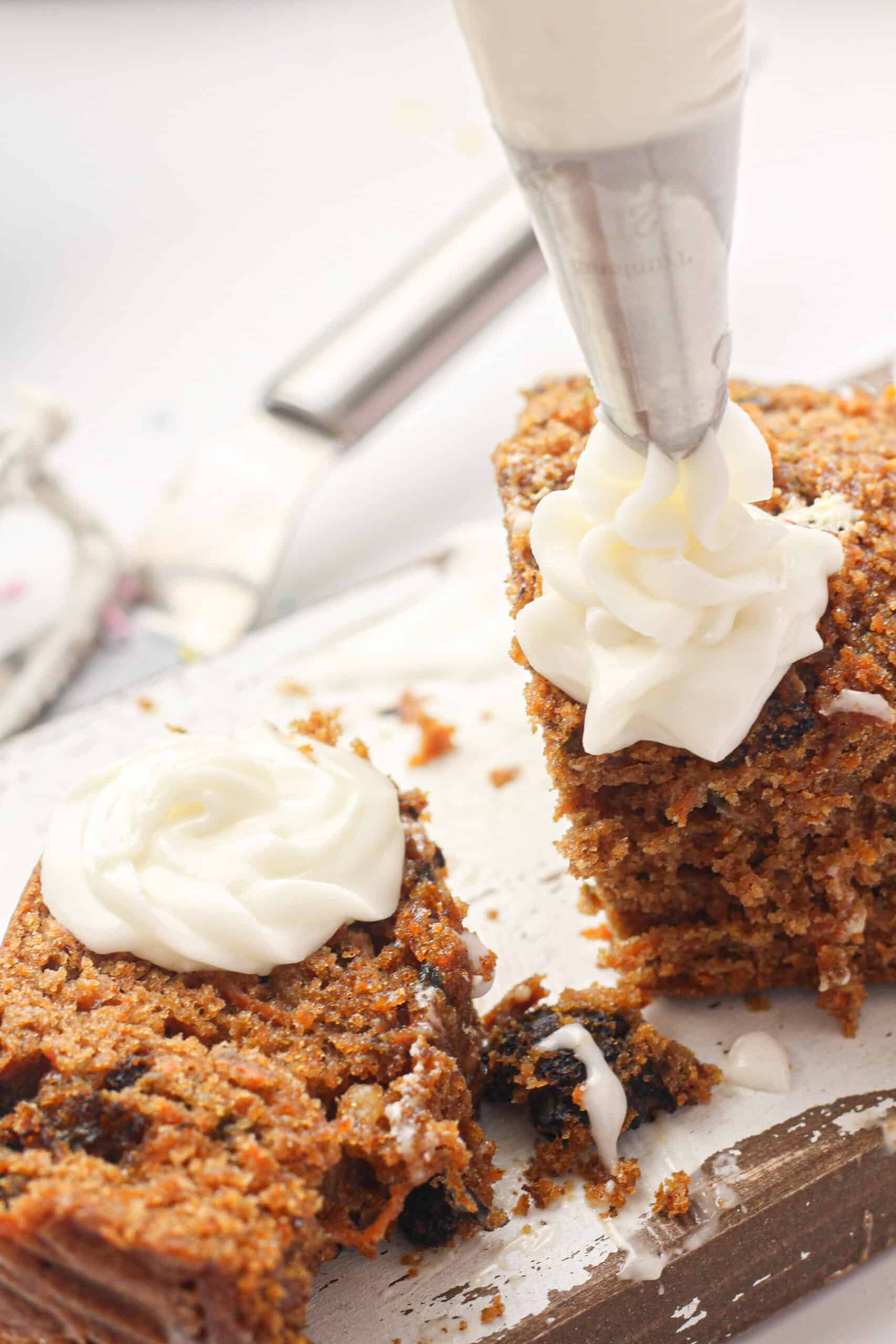 Carrot cake frosting without cream cheese