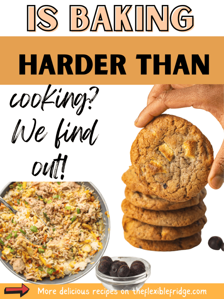 Is baking harder than cooking?
