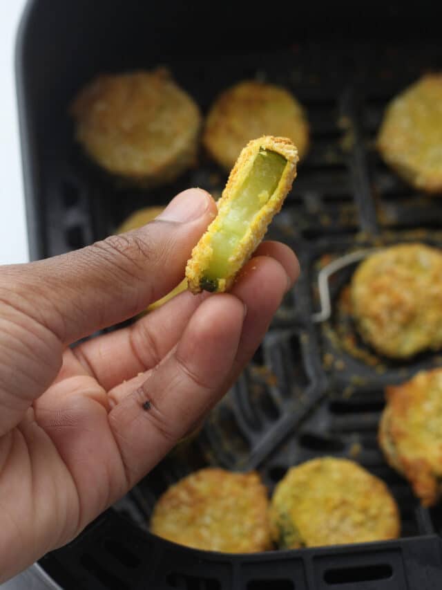 CAN YOU AIR FRY CUCUMBERS? YES!