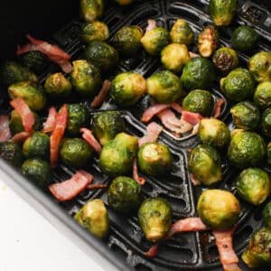 Air fryer Brussel sprouts