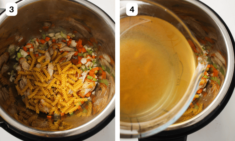 Instant Pot Leftover Turkey Soup