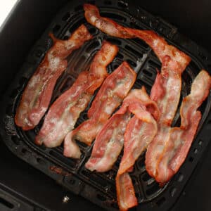 Air Fryer Frozen Bacon