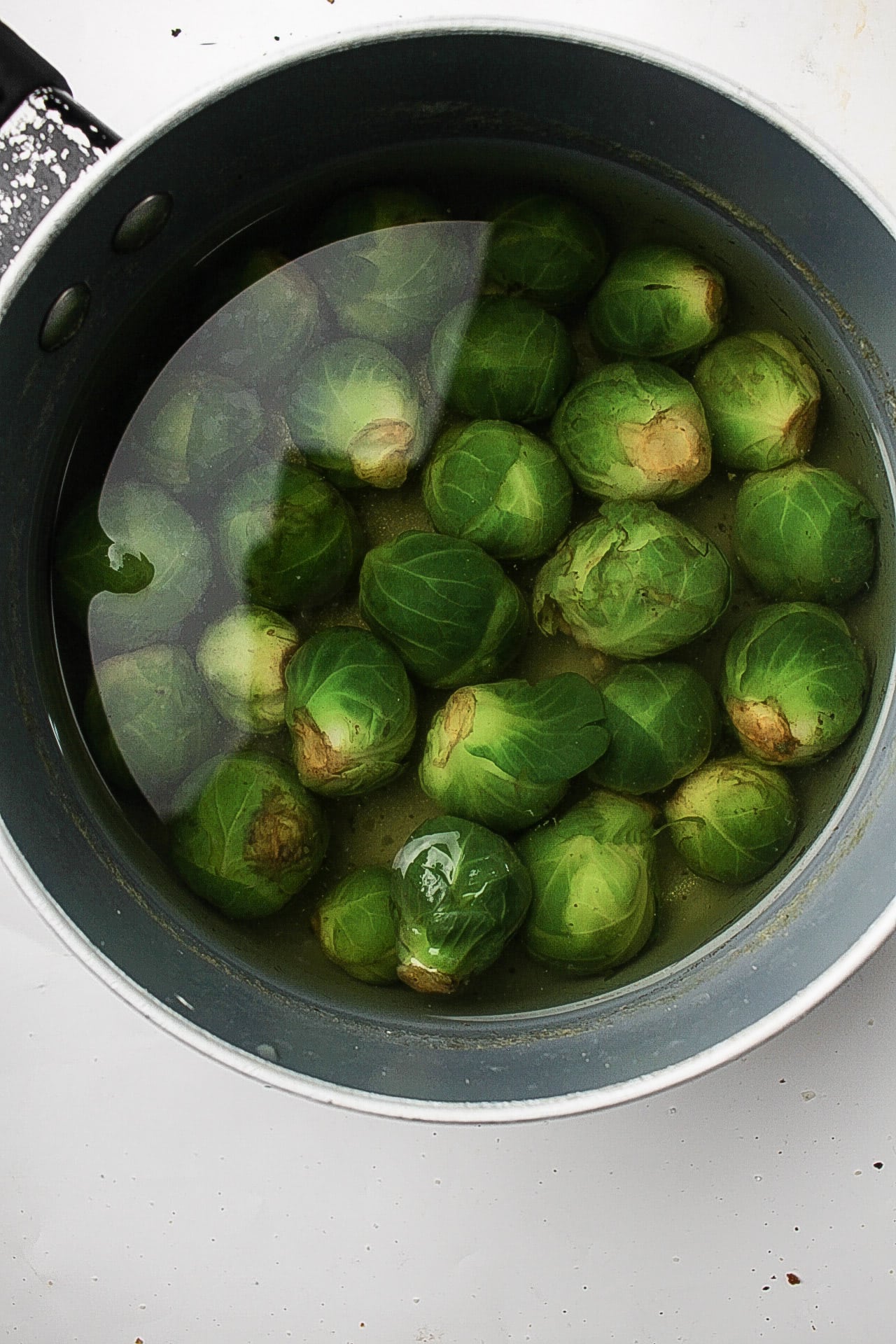 Air fryer smashed brussel sprouts