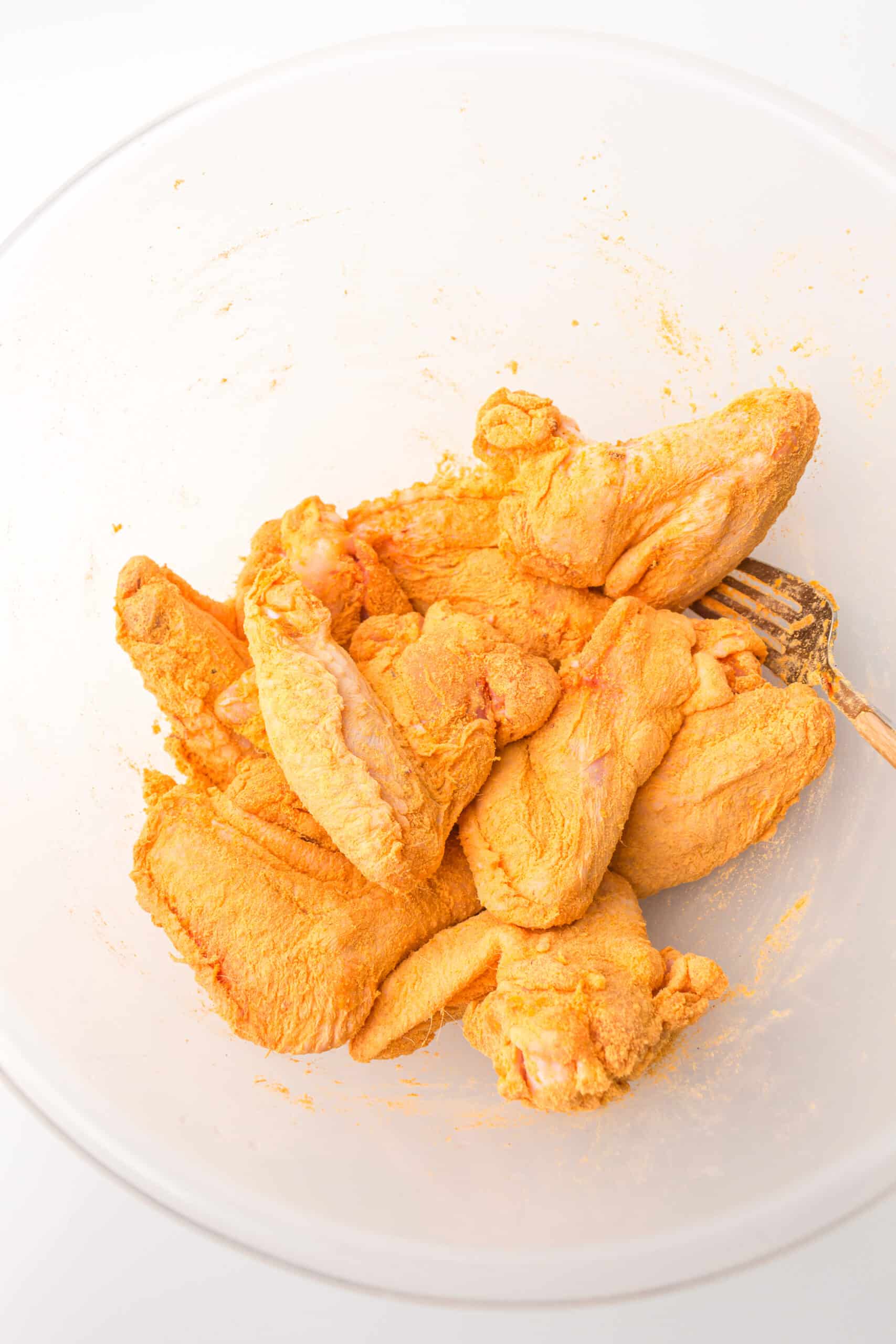 2 ingredient fried chicken wings 