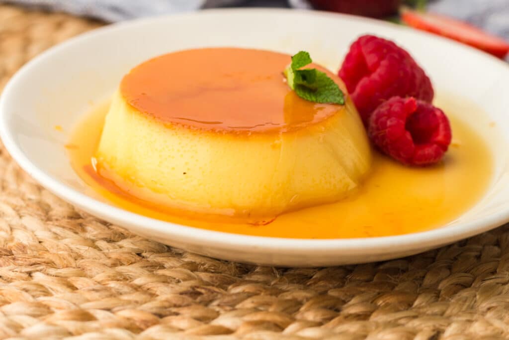 Air Fryer Flan - The Flexible Fridge