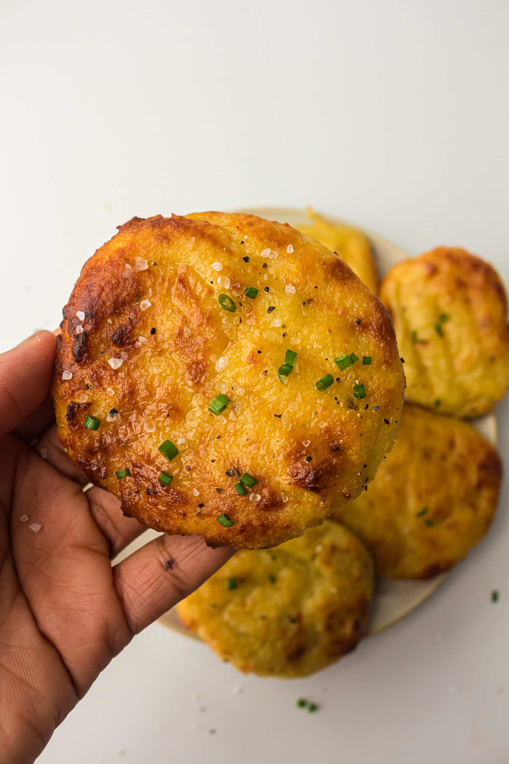 Air Fryer Old Fashioned Potato Cakes 