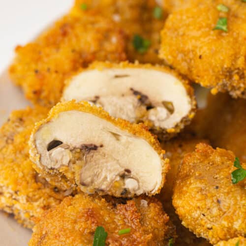 Air Fryer Breaded Mushrooms