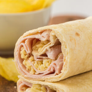 Turkey and Cheese Wraps