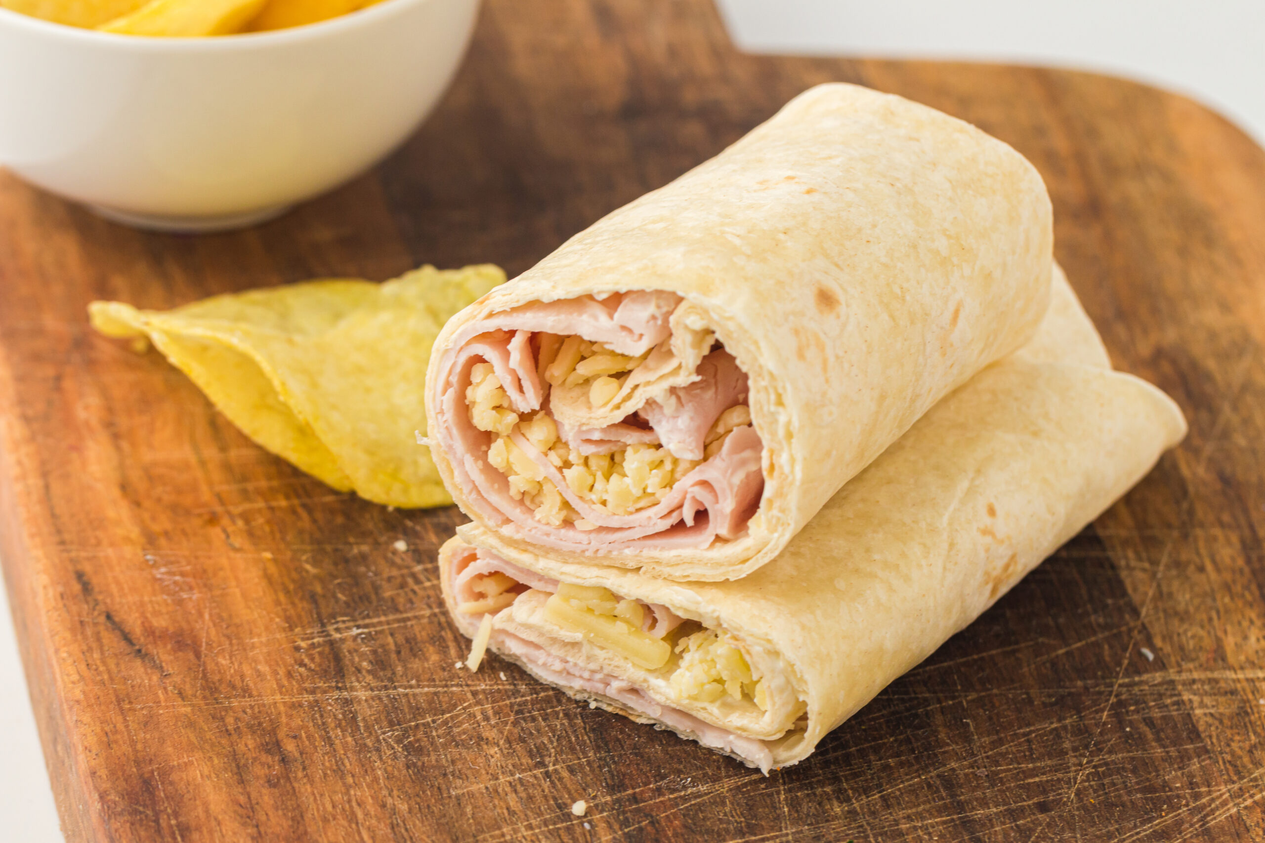 Turkey and Cheese Wraps