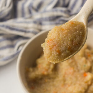 Wholesome Vegetable and Quinoa Puree for Babies: A Nutrient-Packed Meal
