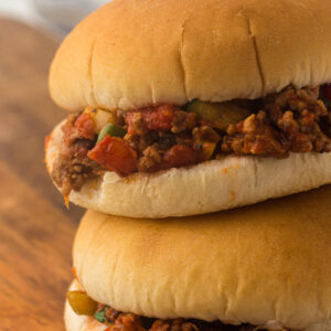 Chicken Mince Sloppy Joes - A Family Favorite!